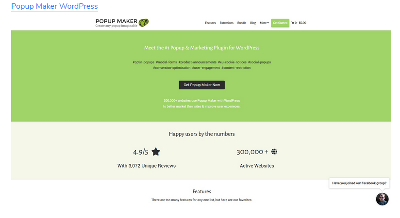Popup Maker WordPress